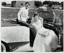 Jim and Bev married August 25, 1956