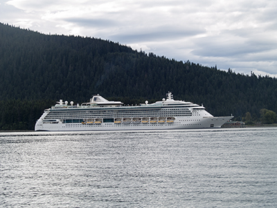 Radiance of the Seas, our cruise ship