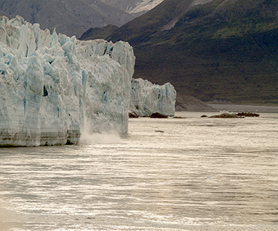 Different view of Hubbard Glacier